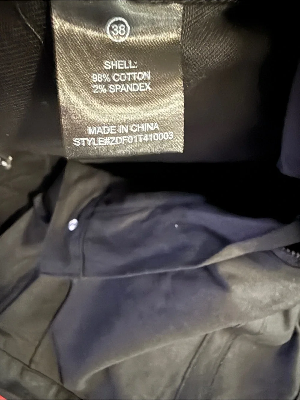 Black men’s bootcut Jeans - Brand Unknown size 38